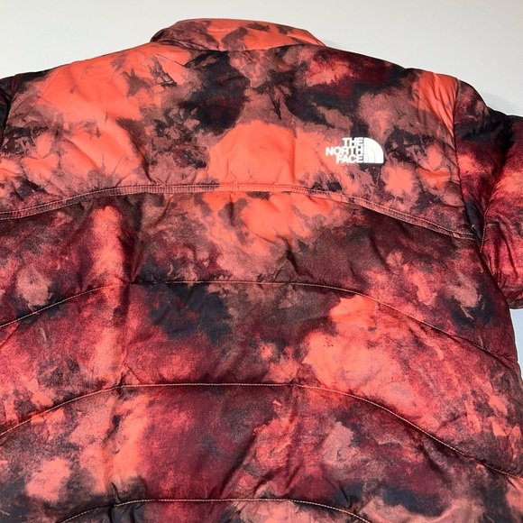 NWT Womens The North Face Puffer Insulated Down Jacket Print $210 Size SP (I) - Picture 7 of 8
